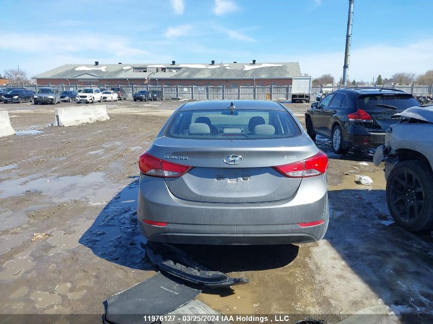 2014 Hyundai Elantra Se/Sport/Limited VIN: 5NPDH4AE7EH461220 Lot: 11976127