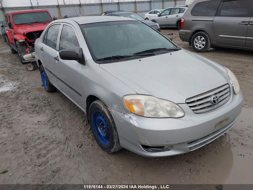 2003 Toyota Corolla Ce/Le/S VIN: 2T1BR32E93C744800 Lot: 11976144