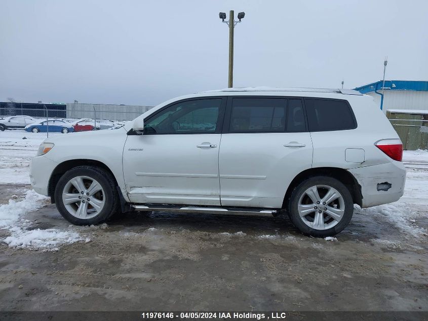 2010 Toyota Highlander Limited VIN: 5TDDK3EH8AS020314 Lot: 11976146