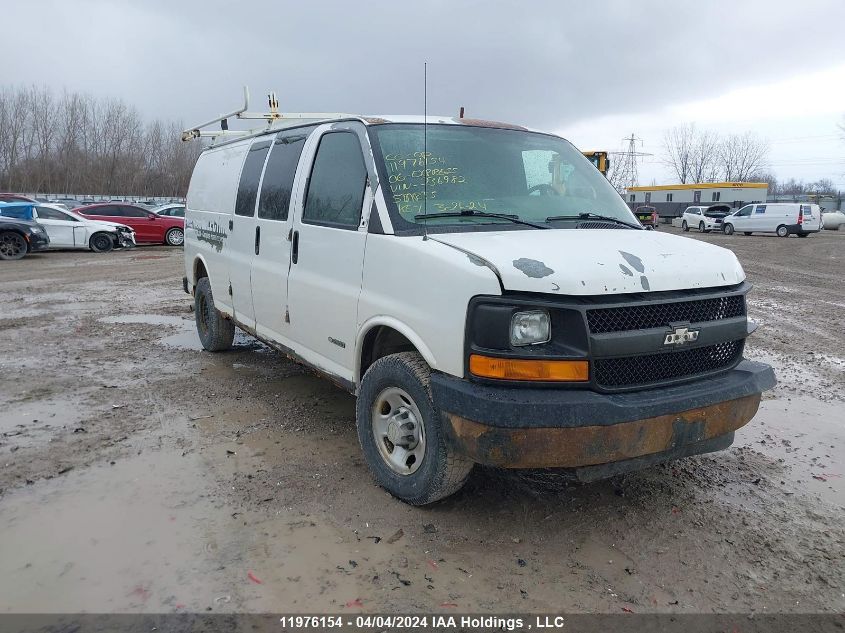 2006 Chevrolet Express Cargo Van VIN: 1GCGG29U561236982 Lot: 11976154