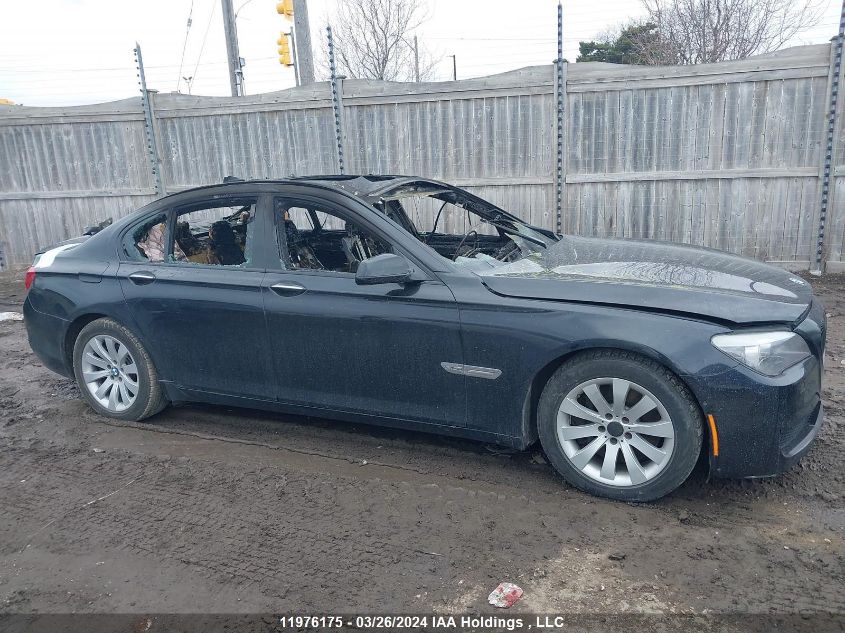 2011 BMW 7 Series VIN: WBAKC6C56BC394953 Lot: 11976175