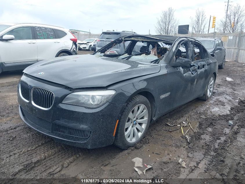 2011 BMW 7 Series VIN: WBAKC6C56BC394953 Lot: 11976175