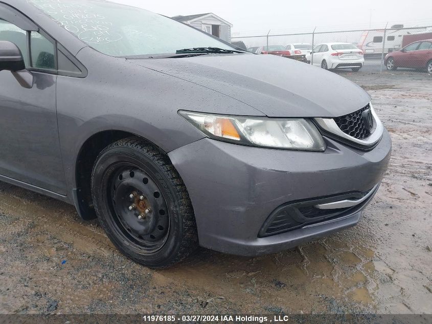 2015 Honda Civic Ex 4Dr VIN: 2HGFB2E52FH048075 Lot: 11976185