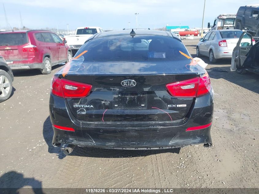 2015 Kia Optima VIN: KNAGR4A66F5563318 Lot: 11976226