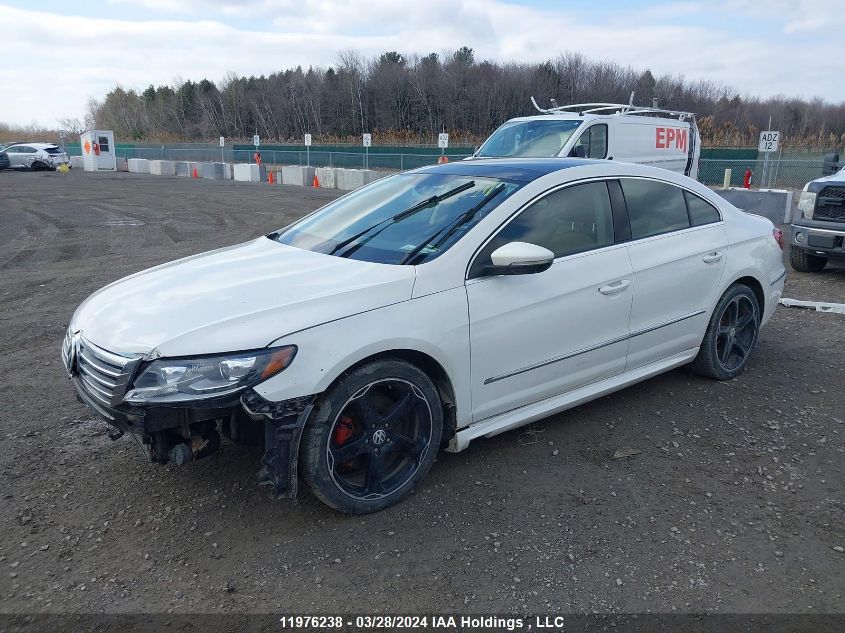 2013 Volkswagen Cc Luxury VIN: WVWRN7AN6DE558553 Lot: 39240968