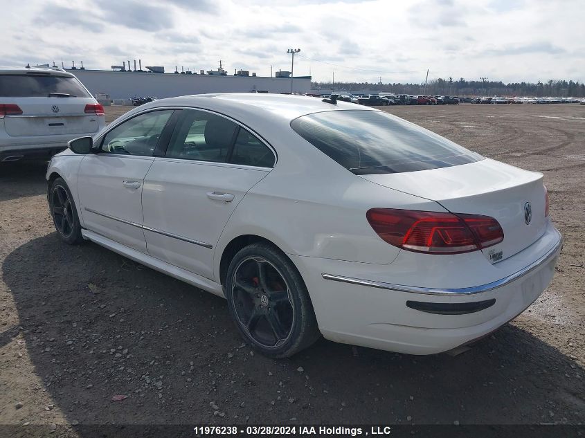 2013 Volkswagen Cc Luxury VIN: WVWRN7AN6DE558553 Lot: 39240968