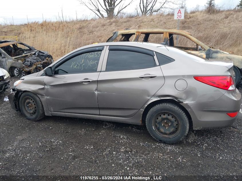 2013 Hyundai Accent VIN: KMHCT4AE7DU456416 Lot: 11976255