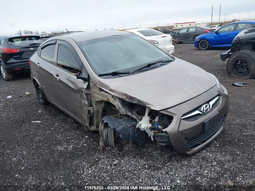 2013 Hyundai Accent VIN: KMHCT4AE7DU456416 Lot: 11976255