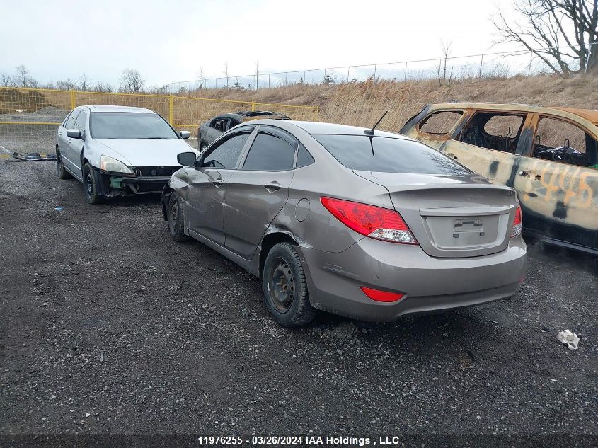 2013 Hyundai Accent VIN: KMHCT4AE7DU456416 Lot: 11976255