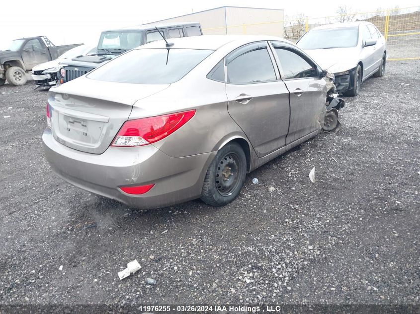 2013 Hyundai Accent VIN: KMHCT4AE7DU456416 Lot: 11976255