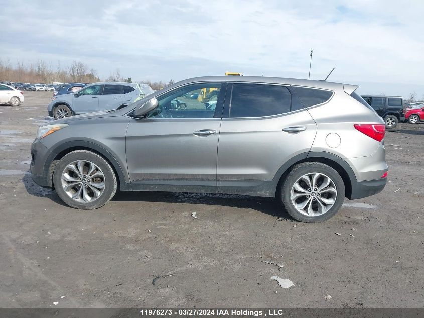 2013 Hyundai Santa Fe Sport 2.0T Se VIN: 5XYZUDLA9DG091602 Lot: 11976273