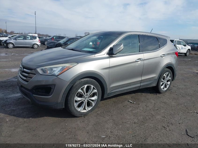 2013 Hyundai Santa Fe Sport 2.0T Se VIN: 5XYZUDLA9DG091602 Lot: 11976273