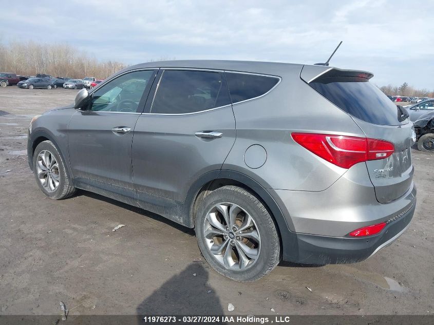 2013 Hyundai Santa Fe Sport 2.0T Se VIN: 5XYZUDLA9DG091602 Lot: 11976273