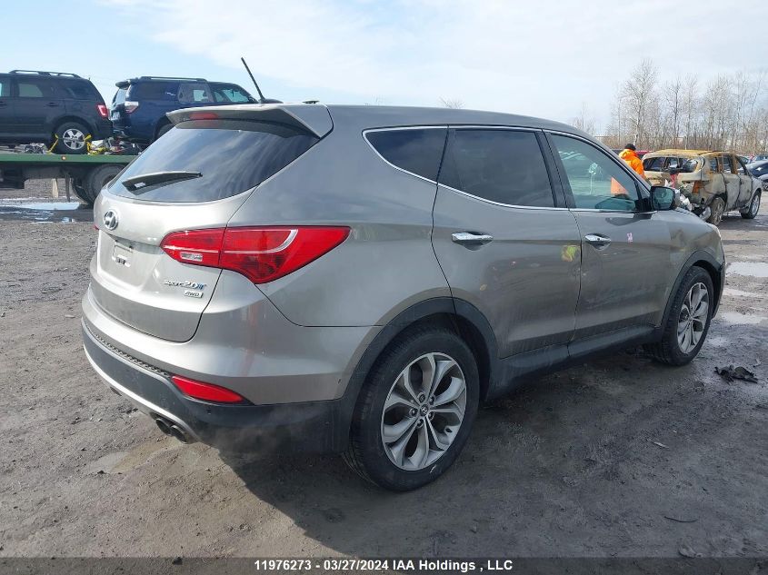 2013 Hyundai Santa Fe Sport 2.0T Se VIN: 5XYZUDLA9DG091602 Lot: 11976273