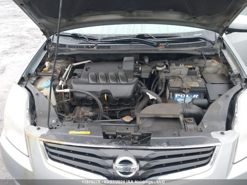 2010 Nissan Sentra 2.0S VIN: 3N1AB6AP9AL681960 Lot: 11976278