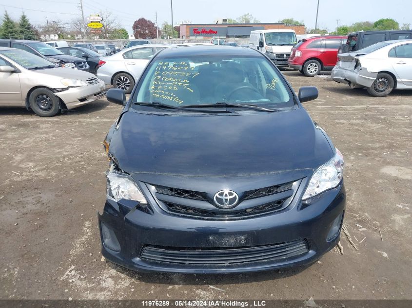 2013 Toyota Corolla VIN: 2T1BU4EE4DC095327 Lot: 11976289