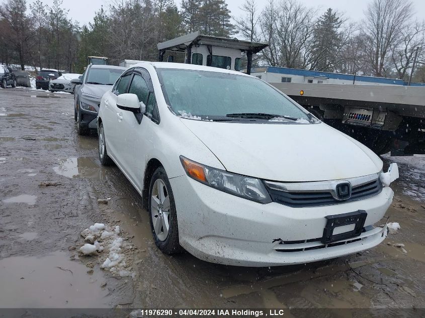 2012 Honda Civic VIN: 2HGFB2F49CH061682 Lot: 39203574