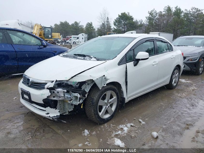 2012 Honda Civic VIN: 2HGFB2F49CH061682 Lot: 39203574