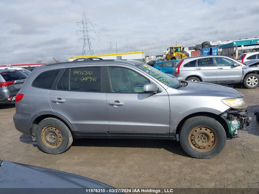 2007 Hyundai Santa Fe VIN: 5NMSG13E17H018941 Lot: 39242525