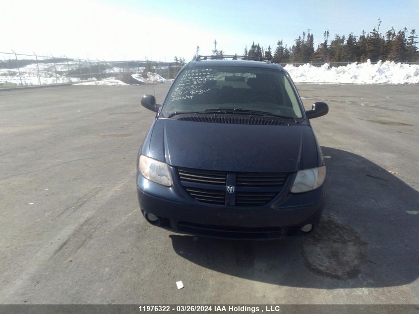 2005 Dodge Grand Caravan Sxt VIN: 2D4GP44L55R564975 Lot: 11976322