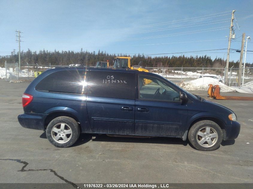 2005 Dodge Grand Caravan Sxt VIN: 2D4GP44L55R564975 Lot: 11976322