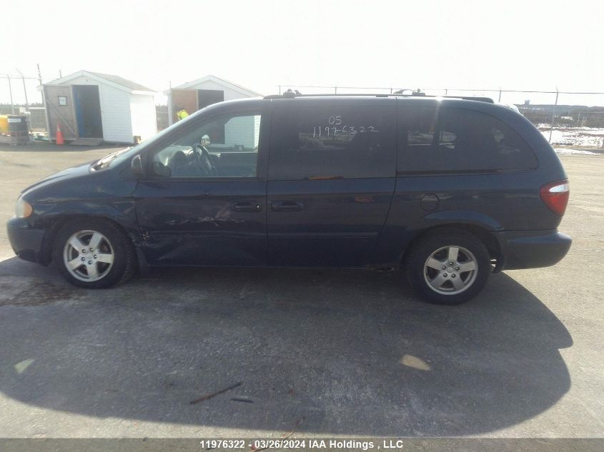 2005 Dodge Grand Caravan Sxt VIN: 2D4GP44L55R564975 Lot: 11976322