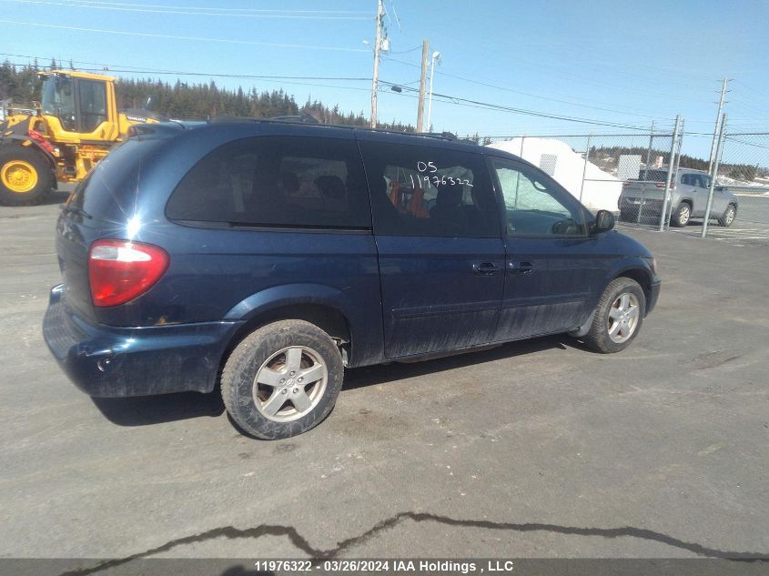 2005 Dodge Grand Caravan Sxt VIN: 2D4GP44L55R564975 Lot: 11976322