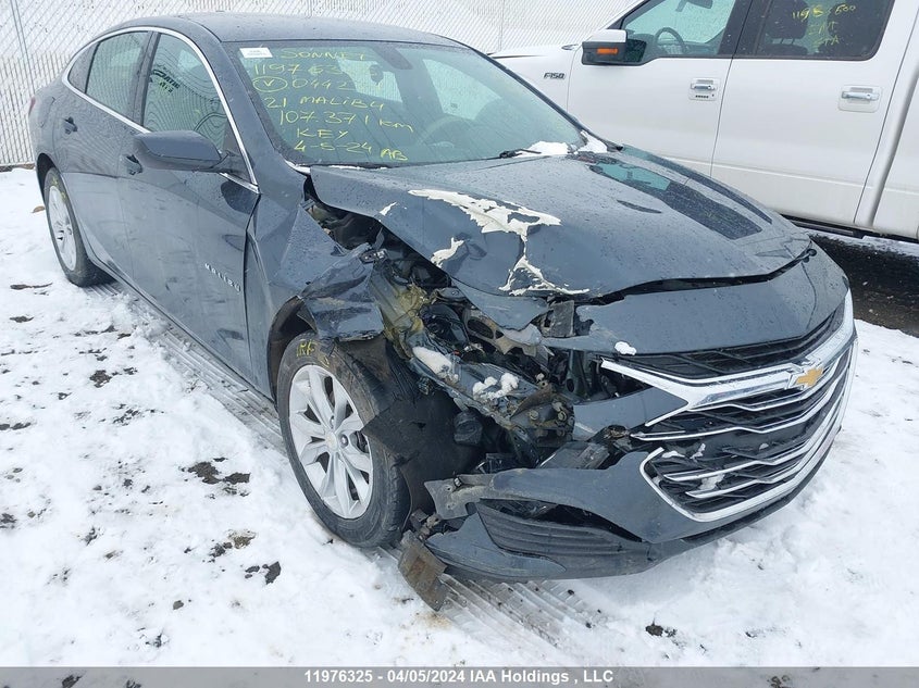 2021 Chevrolet Malibu VIN: 1G1ZD5ST2MF033271 Lot: 11976325