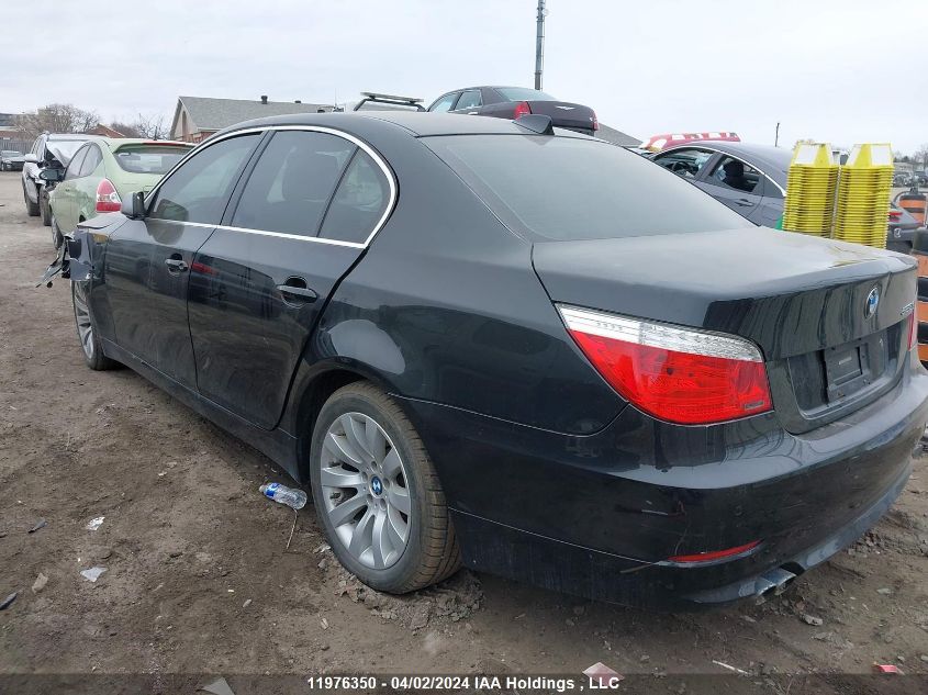 2008 BMW 5 Series VIN: WBANU53538CT08026 Lot: 39240366