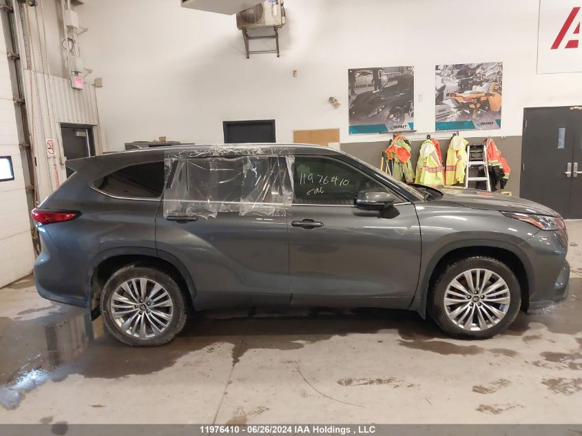 2022 Toyota Highlander Limited VIN: 5TDFZRBH2NS194882 Lot: 11976410
