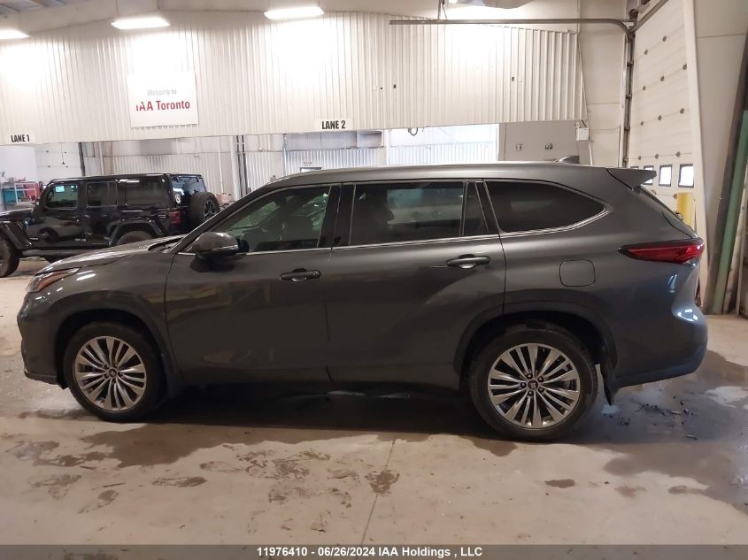 2022 Toyota Highlander Limited VIN: 5TDFZRBH2NS194882 Lot: 11976410