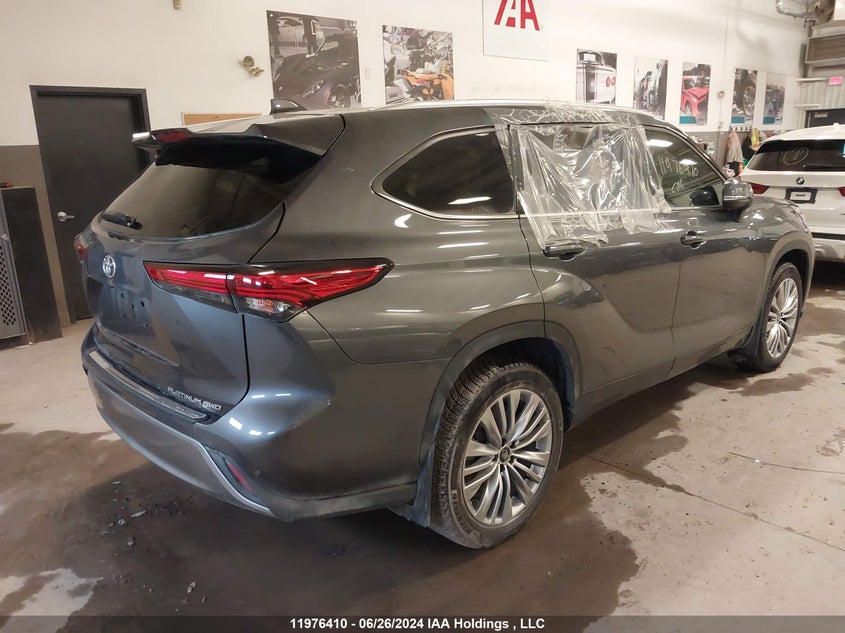 2022 Toyota Highlander Limited VIN: 5TDFZRBH2NS194882 Lot: 11976410