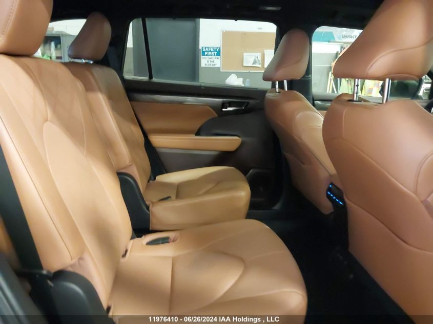 2022 Toyota Highlander Limited VIN: 5TDFZRBH2NS194882 Lot: 11976410