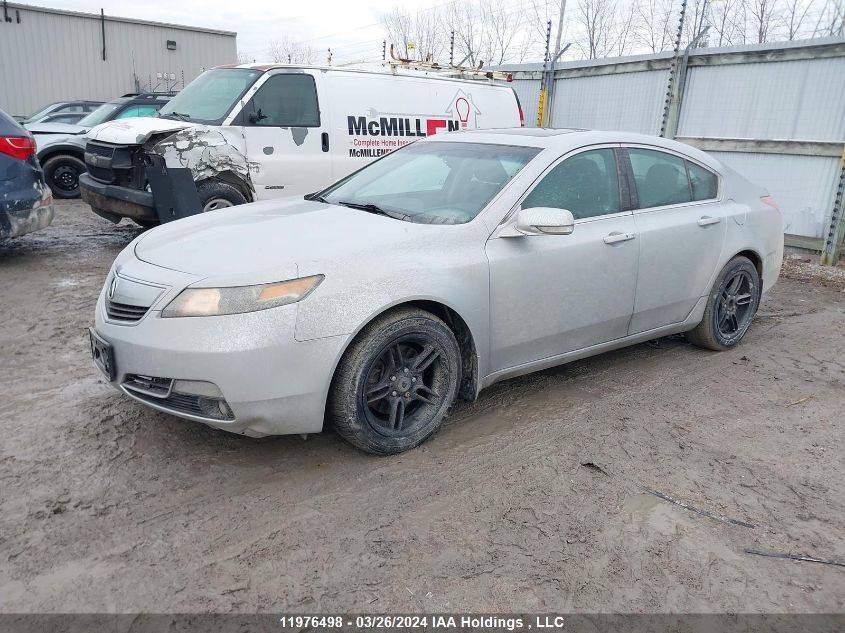 2012 Acura Tl VIN: 19UUA8F57CA801623 Lot: 11976498