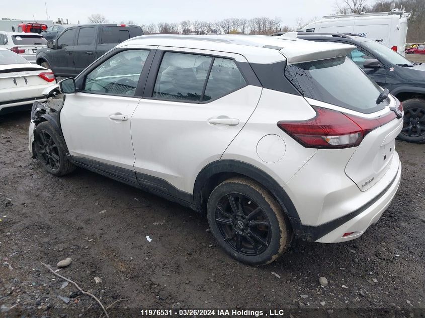 2022 Nissan Kicks VIN: 3N1CP5CVXNL510088 Lot: 11976531