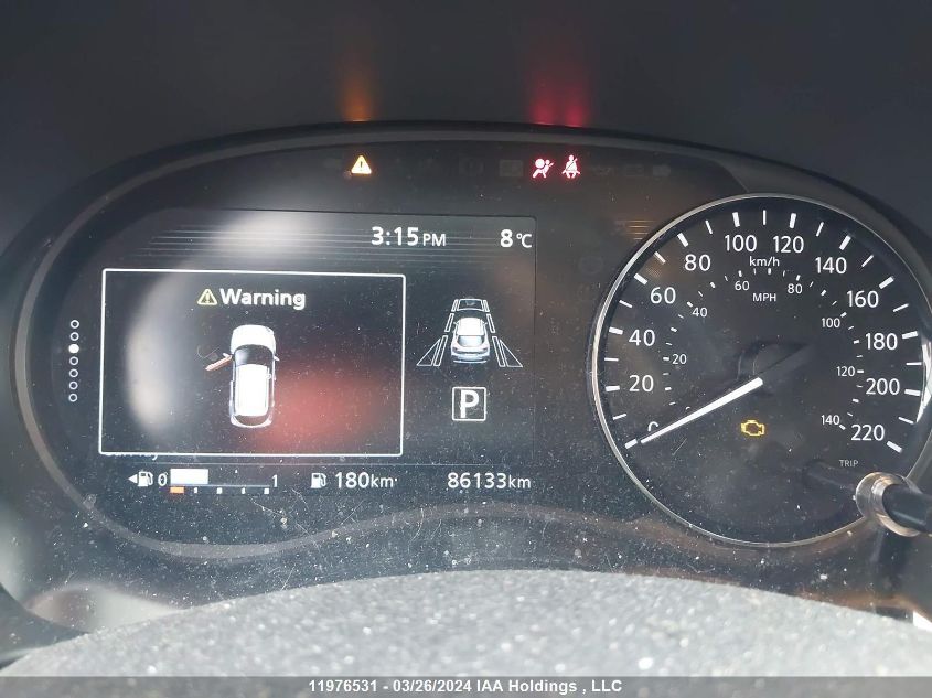 2022 Nissan Kicks VIN: 3N1CP5CVXNL510088 Lot: 11976531