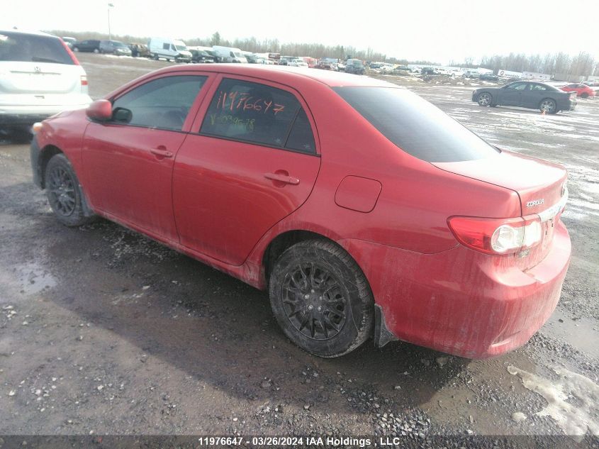 2013 Toyota Corolla S/Le VIN: 2T1BU4EE2DC039578 Lot: 11976647