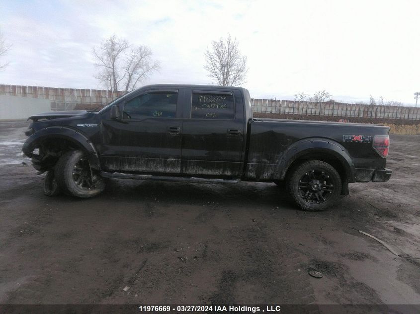 2011 Ford F150 Supercrew VIN: 1FTFW1EF9BFC35976 Lot: 39241578