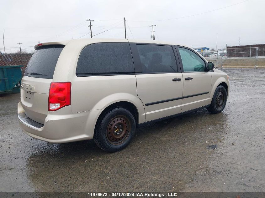 2016 Dodge Caravan VIN: 2C4RDGBG4GR181974 Lot: 11976673