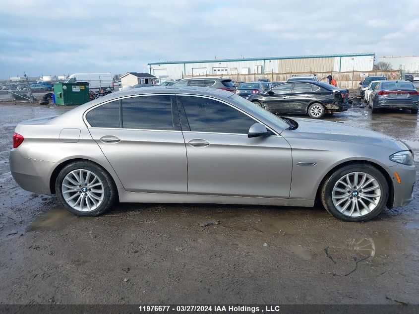 2014 BMW 5 Series VIN: WBA5A7C55ED617703 Lot: 11976677