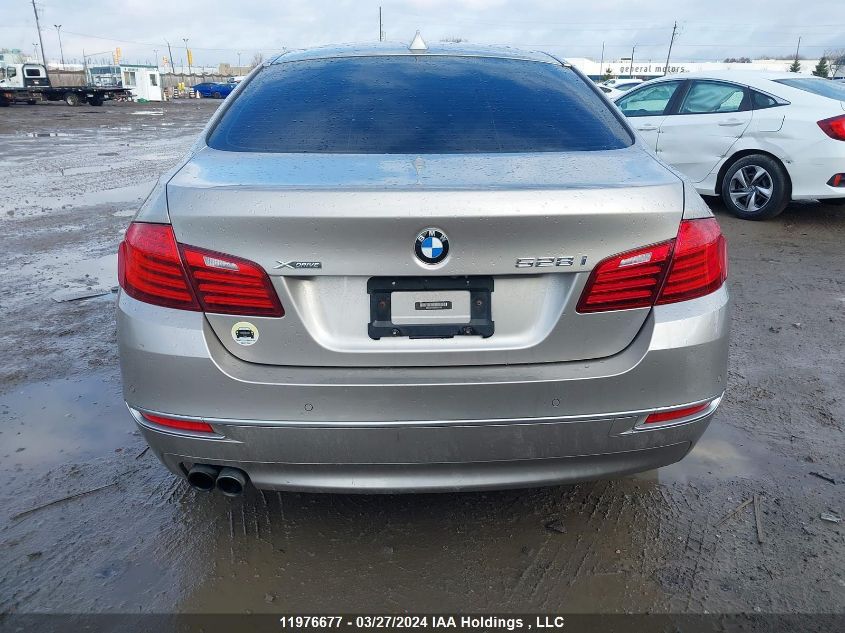 2014 BMW 5 Series VIN: WBA5A7C55ED617703 Lot: 11976677