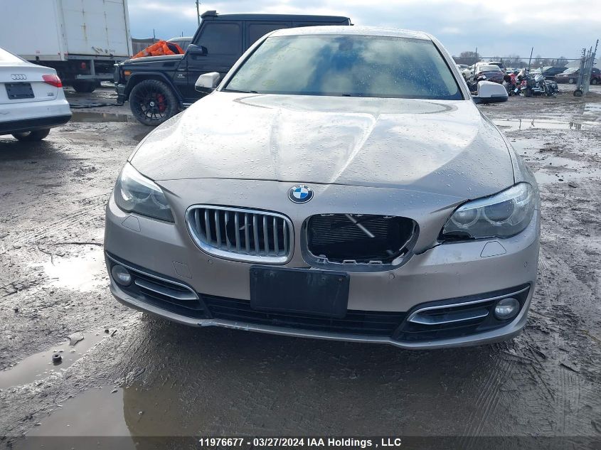 2014 BMW 5 Series VIN: WBA5A7C55ED617703 Lot: 11976677