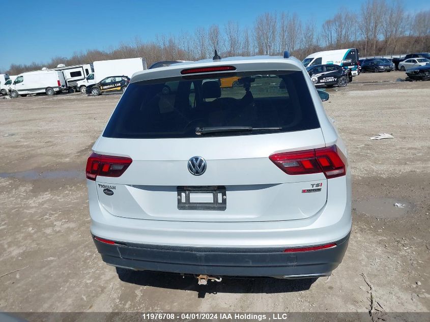 2018 Volkswagen Tiguan VIN: 3VV2B7AX9JM053612 Lot: 11976708