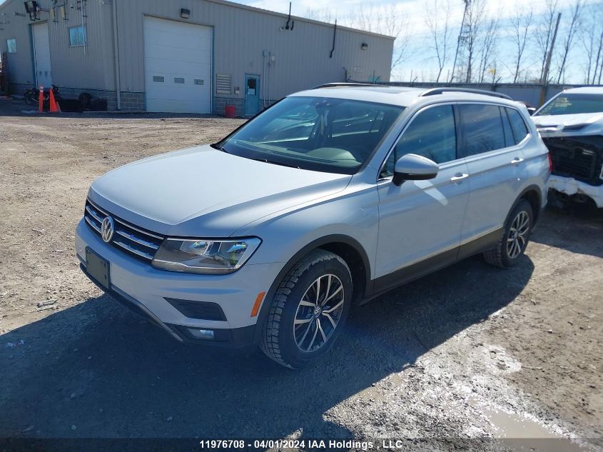 2018 Volkswagen Tiguan VIN: 3VV2B7AX9JM053612 Lot: 11976708