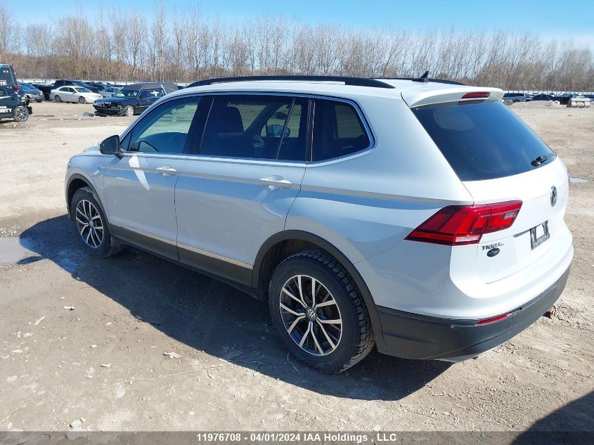 2018 Volkswagen Tiguan VIN: 3VV2B7AX9JM053612 Lot: 11976708