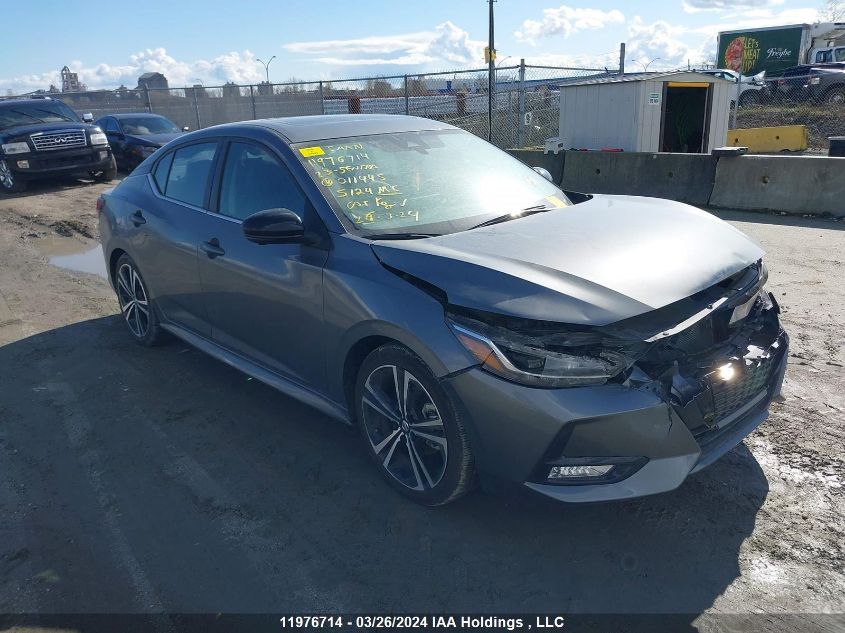 2023 Nissan Sentra Sr Xtronic Cvt VIN: 3N1AB8DV5PY311445 Lot: 11976714