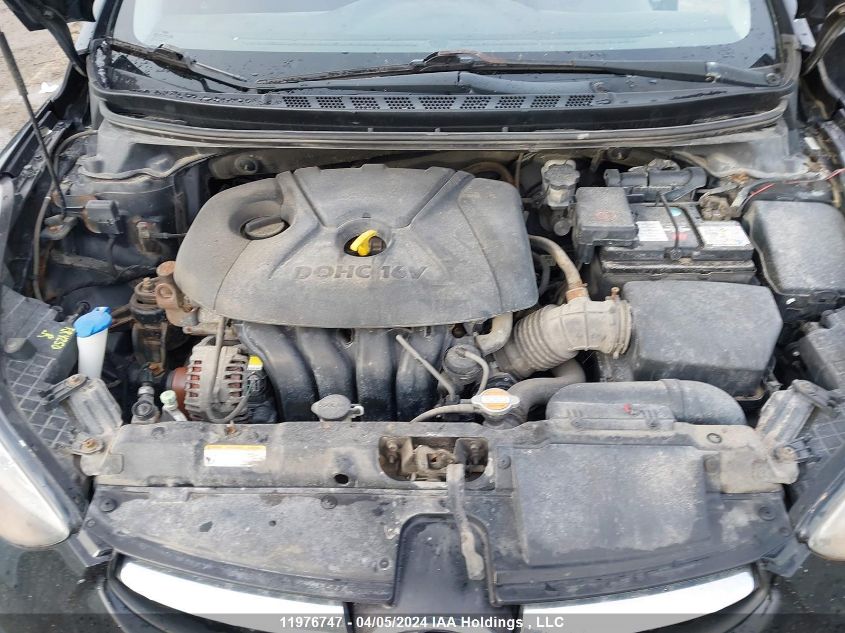 2012 Hyundai Elantra Gls VIN: 5NPDH4AE5CH135882 Lot: 11976747