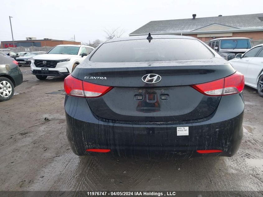 2012 Hyundai Elantra Gls VIN: 5NPDH4AE5CH135882 Lot: 11976747