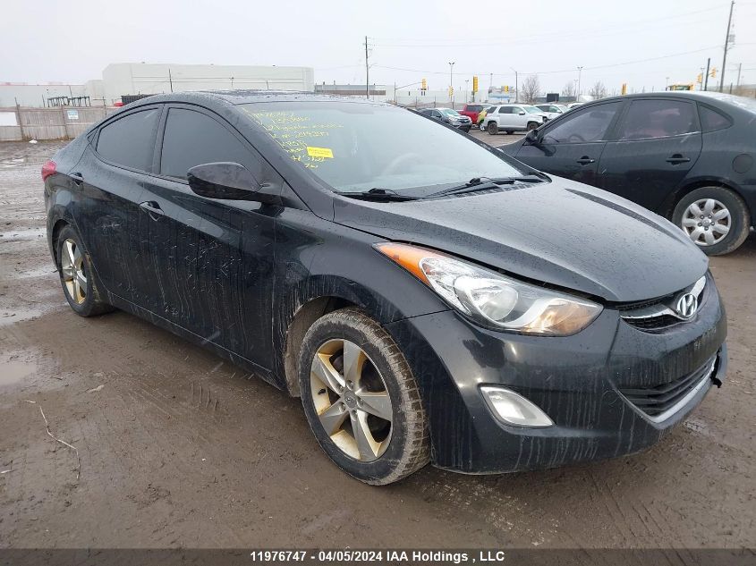 2012 Hyundai Elantra Gls VIN: 5NPDH4AE5CH135882 Lot: 11976747