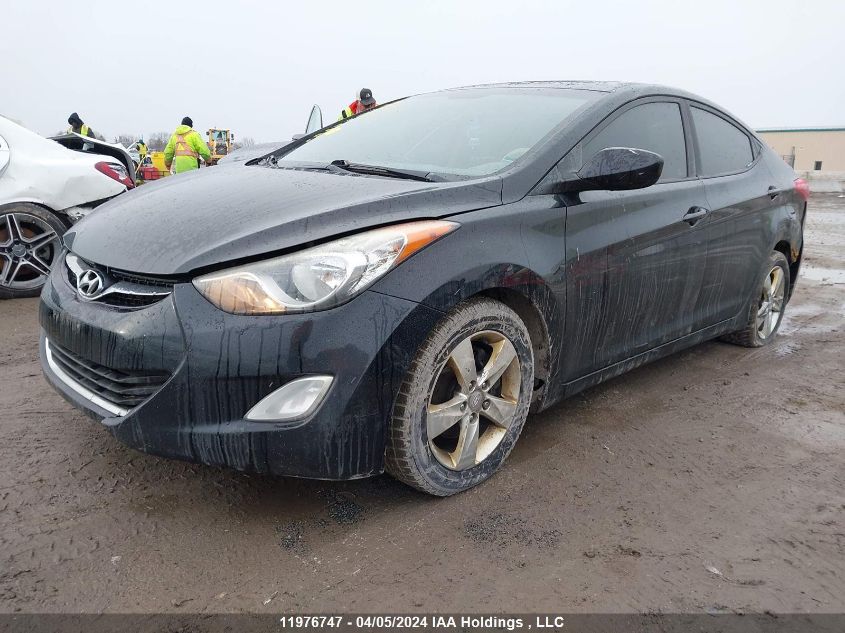 2012 Hyundai Elantra Gls VIN: 5NPDH4AE5CH135882 Lot: 11976747